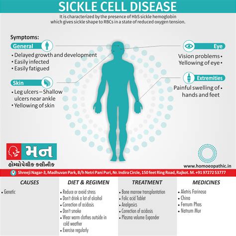 Sickle cell Disease - Mann Homeopathy Clinic Rajkot