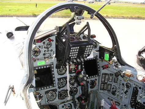 Cockpit of Romanian MIG 21