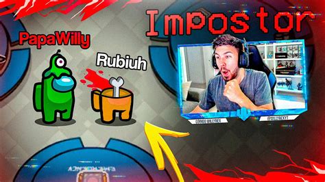 MAT0 A RUBIUS para GANAR! - AMONG US - YouTube