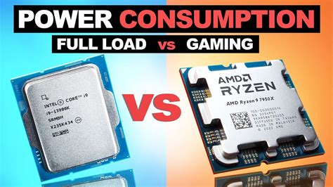 Intel vs AMD — Power Consumption Comparison - YouTube