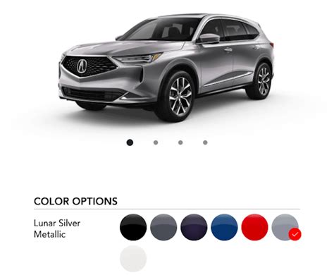 2022 Acura MDX Color Options - Frank Leta Acura