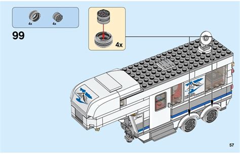 View LEGO® instruction 60182 Pickup & Caravan - LEGO instructions and ...