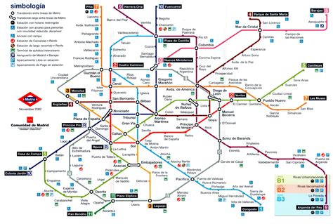 Plano De Metro De Madrid - SEO POSITIVO