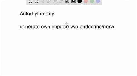 SOLVED:Why do the cardiac muscles cells demonstrate autorhythmicity?