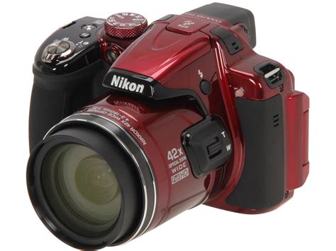 Nikon COOLPIX P520 Red 18.1 MP Wide Angle Digital Camera HDTV Output ...