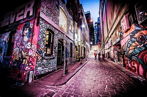 Street Art Print, Graffiti Wall Art, Melbourne Poster, Hosier Lane ...