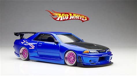 NISSAN GTR R32 WIDEBODY HOT WHEELS CUSTOM - YouTube