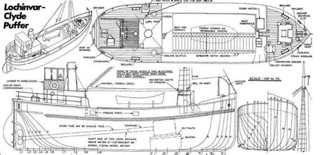 Clyde Puffer Lochinvar - FreeShipPlans.com in 2022 | Model boats, Boat ...