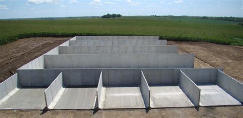 Precast Bunker Silo | Muro de contenção, Pré moldados, Confinamento