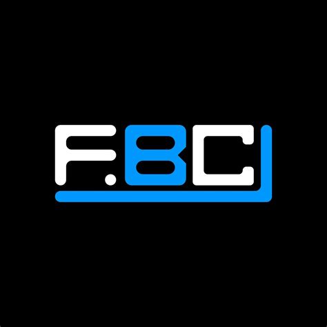 FBC letter logo creative design with vector graphic, FBC simple and ...