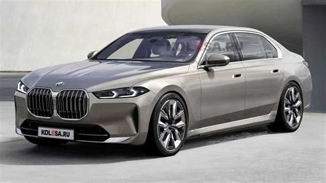 2023 BMW 7 Series Unofficial Renderings Remove The Split Headlights