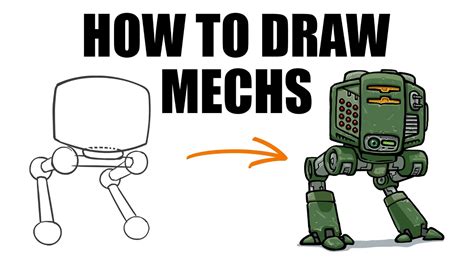 How to Draw: Mechs - YouTube