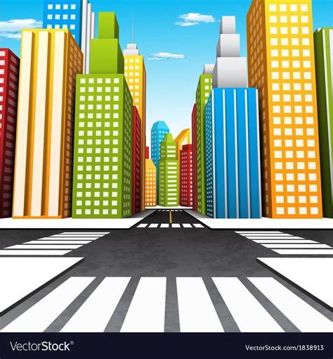 Cartoon city. Download a Free Preview or High Quality Adobe Illustrator ...