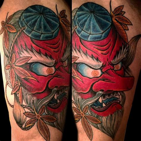 Tengu Mask Tattoos: Origins, Meanings & Tattoo Designs