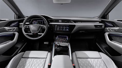 Audi e-tron 55 quattro Sportback S line 2020 5K Interior Wallpaper | HD ...