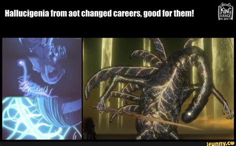 King ! i Hallucigenia from aot changed careers, good for them! - iFunny