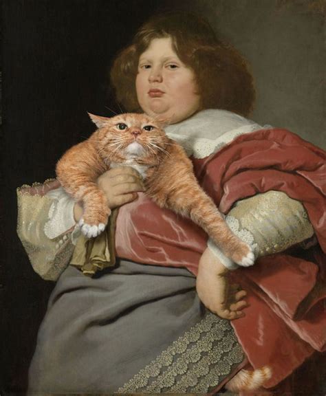 This Fat Cat Transforms Iconic Paintings Into Fat Cat Art – Meowingtons