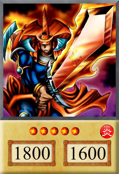 Yu-Gi-Oh! Anime Card: Flame Swordsman by jtx1213 on DeviantArt