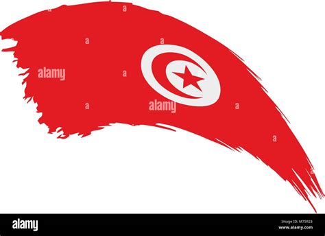 Tunisia flag, vector illustration Stock Vector Image & Art - Alamy