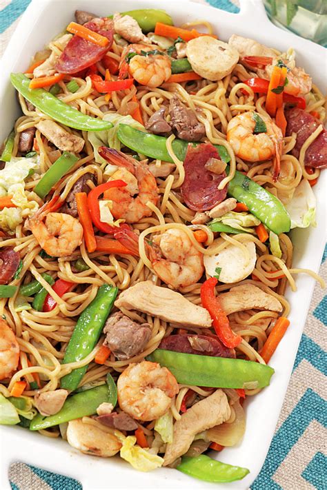 Not your ordinary Pancit Canton - Foxy Folksy Pinoy Recipes