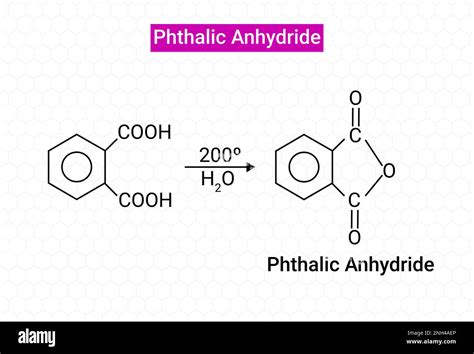 Chemical structure of Phthalic Anhydride Stock Vector Image & Art - Alamy