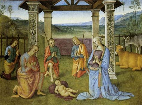 Nativity, 1503 - Pietro Perugino - WikiArt.org