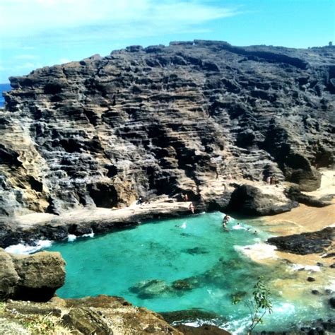 Cockroach Cove, Honolulu, Oahu, Hawaii - This is were they shot some ...