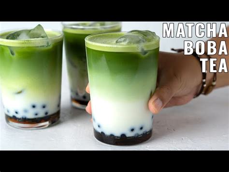 Matcha Boba Tea from El Mundo Eats - recipe on Niftyrecipe.com