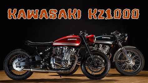 KAWASAKI KZ1000 cafe racer - YouTube