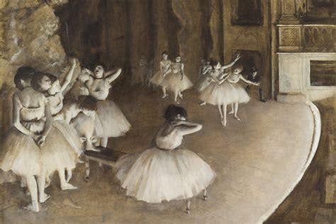 Detail of Rehearsal on Stage, Edgar Degas, 1874 Musée d'Or… | Flickr