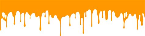 Drip Transparent Honey Orange Paint Drip Png - Clip Art Library