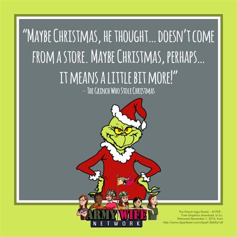 Grinch quote | Grinch quotes, Holiday fun, Grinch