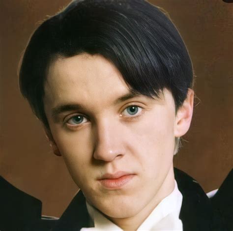 Draco with black hair 🤩 | Elenco de harry potter, Peliculas