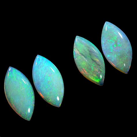 2.13Cts 4pcs Crystal Fire opals Calibrated WS769