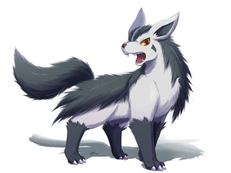 Mightyena by ffxazq.deviantart.com on @deviantART Dog Pokemon, Pokemon ...