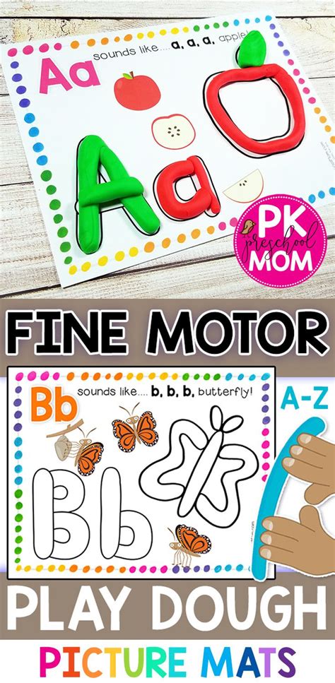 Play doh alphabet mats – Artofit