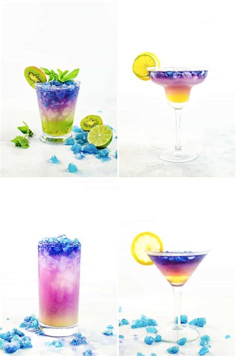 colorful drink recipes