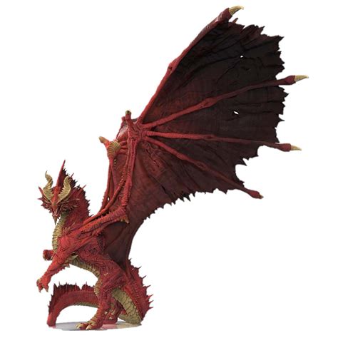 Buy D&D Icons of The Realms: Balagos, Ancient Red Dragon - 18 " Tall ...