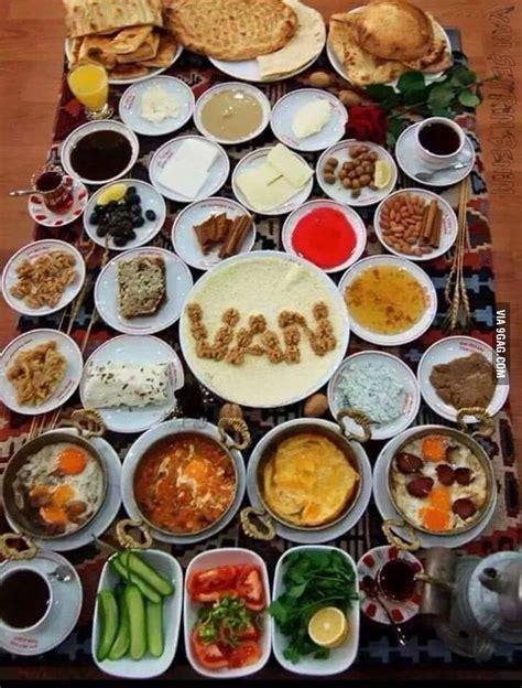 You can not resist this very Turkish breakfast - 9GAG