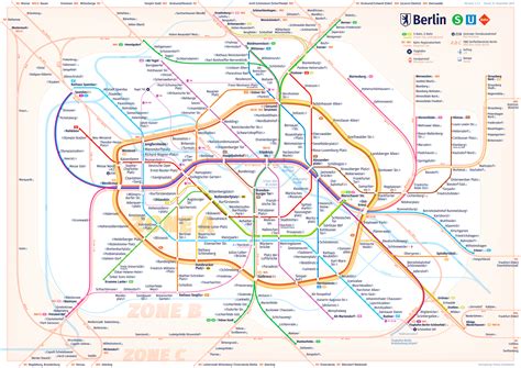 Berlin U-Bahn Map and Travel Guide - TourbyTransit