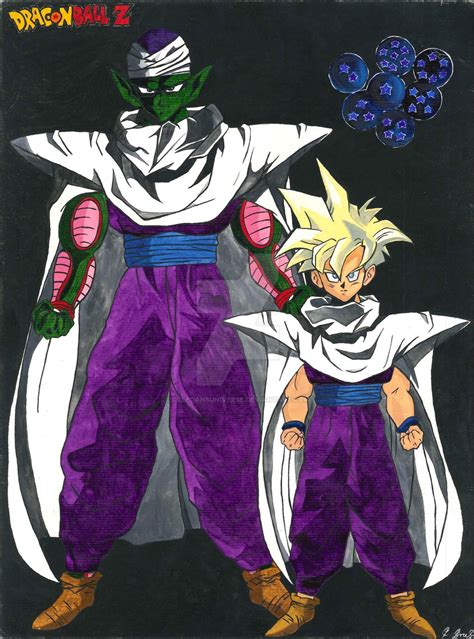 Piccolo and Gohan by celedansuniverse on DeviantArt