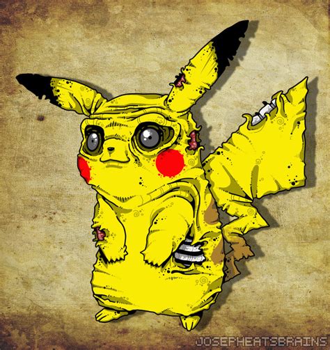 ZOMBIE PIKACHU by nappydread on DeviantArt