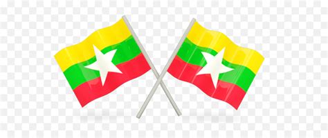 Myanmar Flag Clipart And Transparent - Myanmar National Flag Png Emoji ...