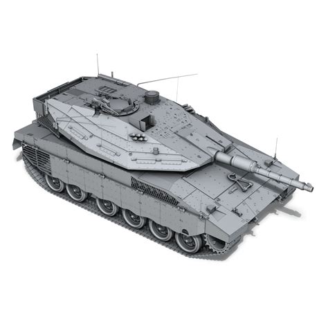 merkava iv tank 3d model