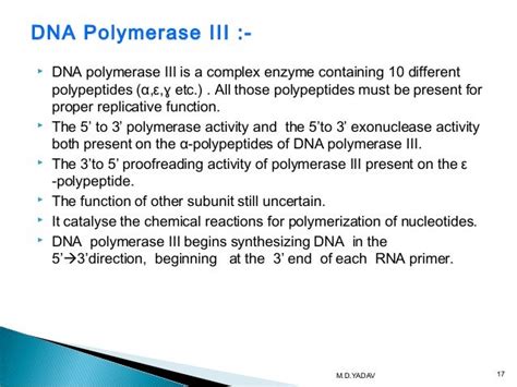 DNA replication and types of DNA