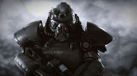 HD wallpaper: black robot digital wallpaper, Fallout 76, video games ...