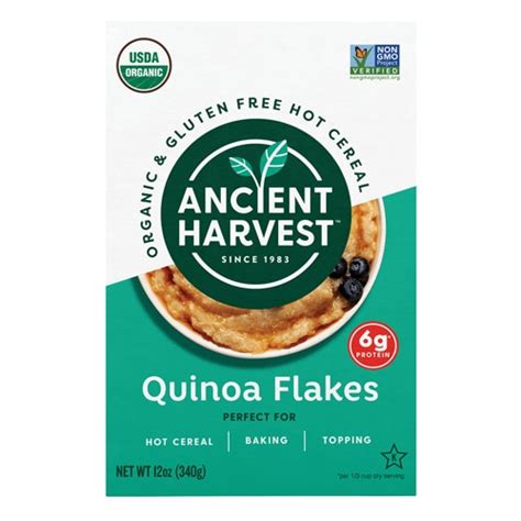 Ancient Harvest Organic Gluten Free Quinoa Flakes -- 12 oz - Vitacost