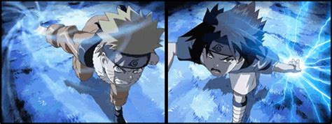 Naruto Vs Sasuke Lightning Chakra GIF | GIFDB.com