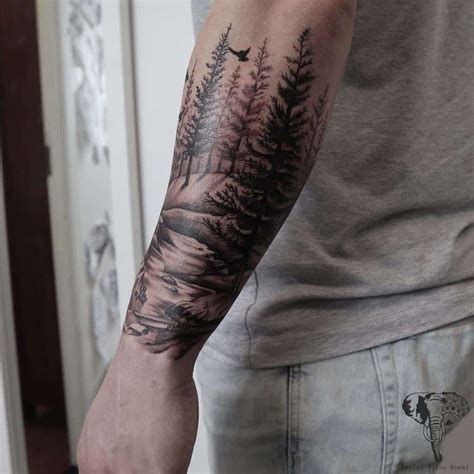 70 Cool Forest Sleeve Tattoo Ideas [2024 Inspiration Guide] | Sleeve ...