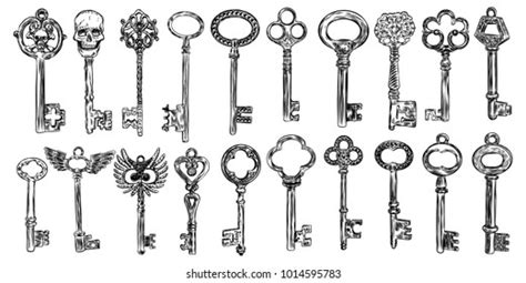 16,803 Vintage Keys Drawing Images, Stock Photos & Vectors | Shutterstock